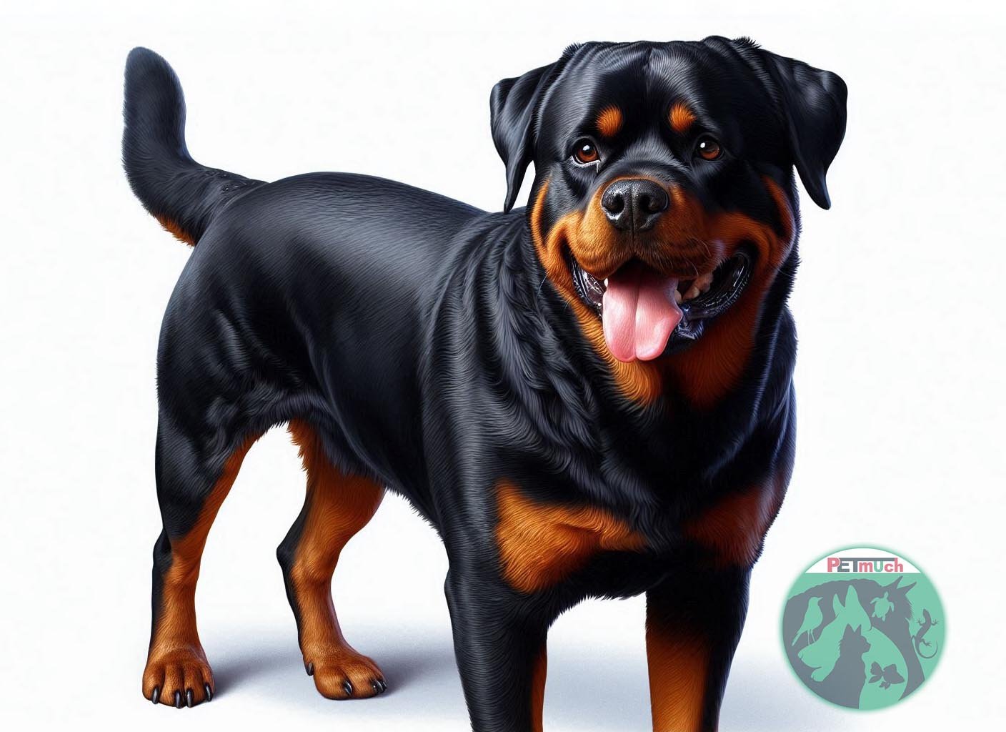 Rottweiler Image AI Generated