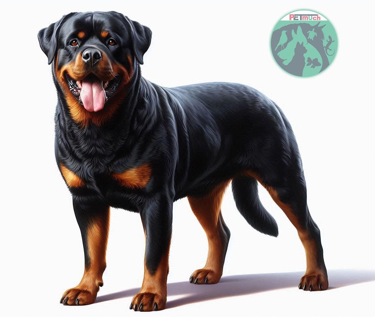 Rottweiler photo AI generated