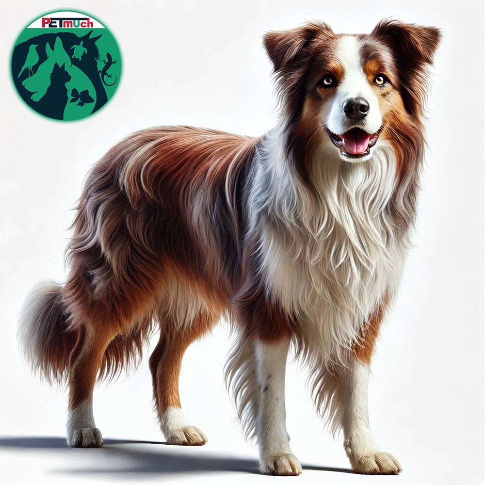 Red and White Border Collie