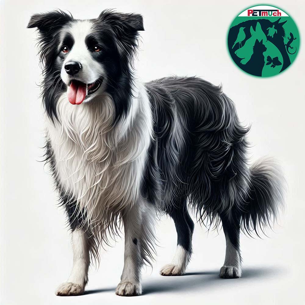 Black and White Border Collie