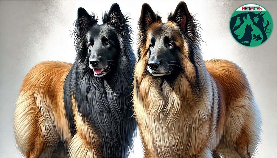 Two Belgian Tervurens together