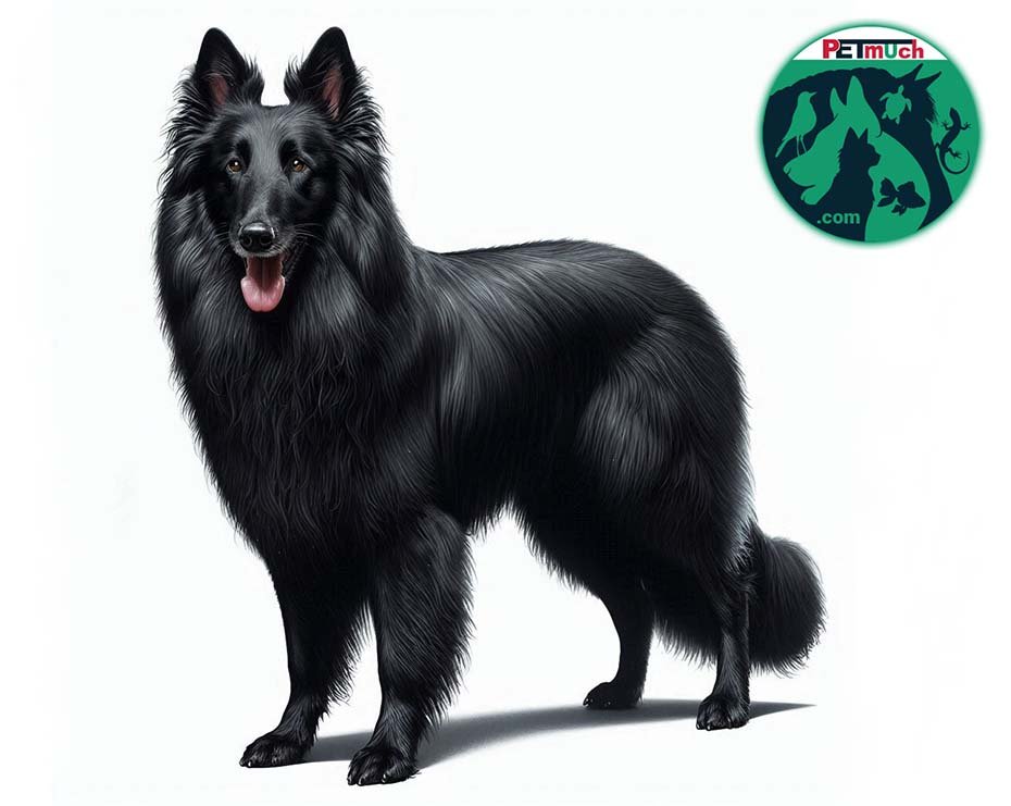 Groenendael Belgian Sheepdog standing