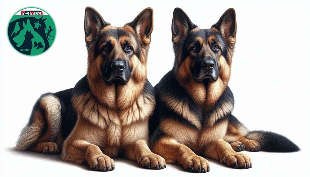 Image of a German Shepherd Dog created using AI